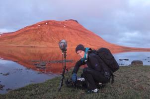 Field Recording am Langvatn See, Skagi, Island 2021
