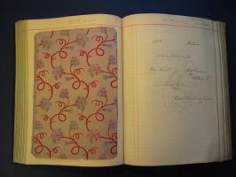 Pattern Book, Robt. Schwarzenbach & Co. AG, Thalwil, Jacquard silk, June 1900 , © private collection / HSLU
