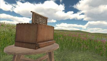 Virtueller Bienenstock - Virtual Bee Hive, © HSLU